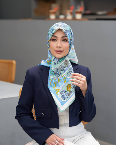 روسری ابریشم توییل اعلا